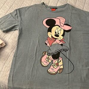 MINNIE MOUSE COWGIRL T-SHIRT FROM ZARA